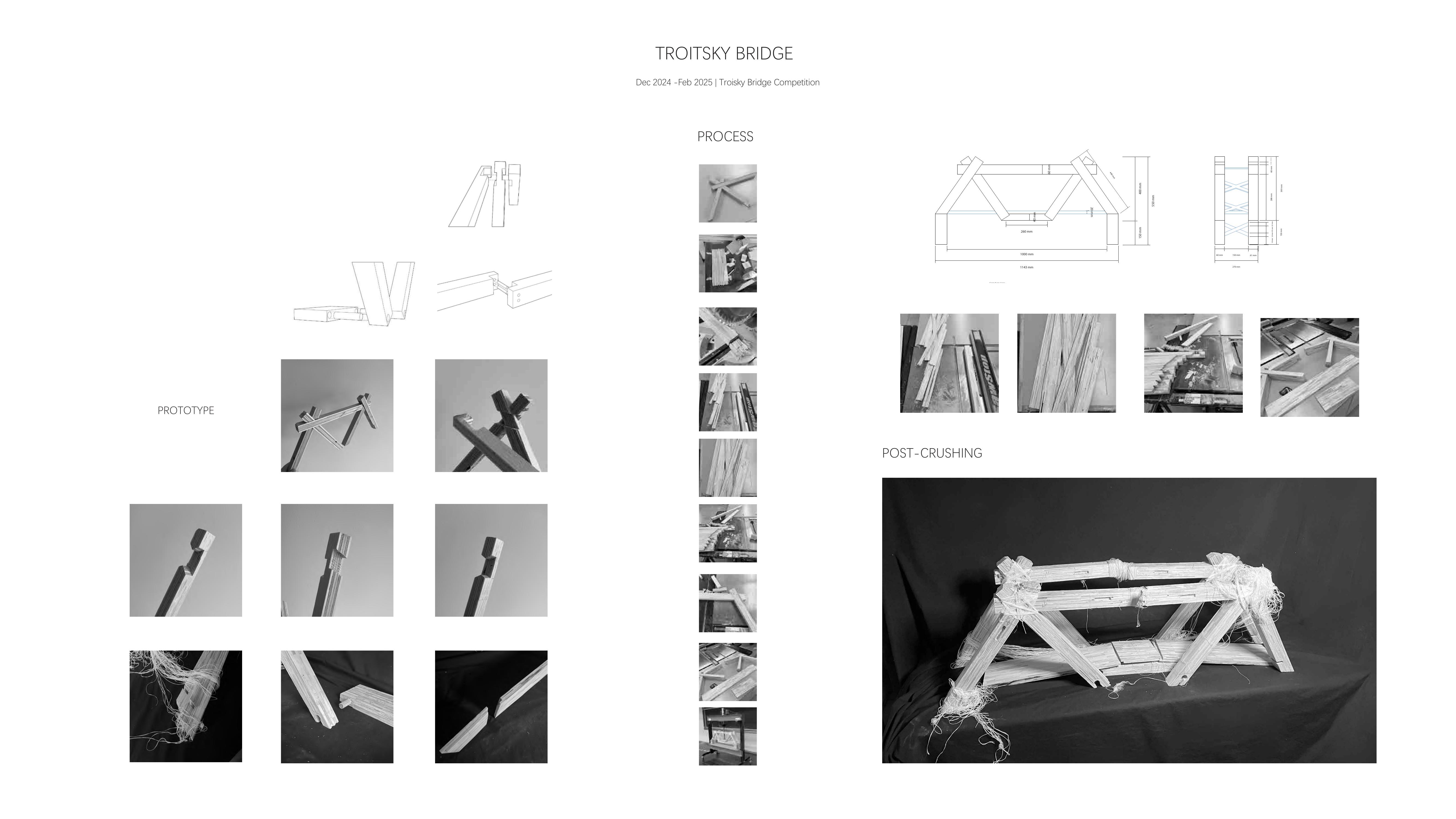 Troitsky Bridge prototype process
